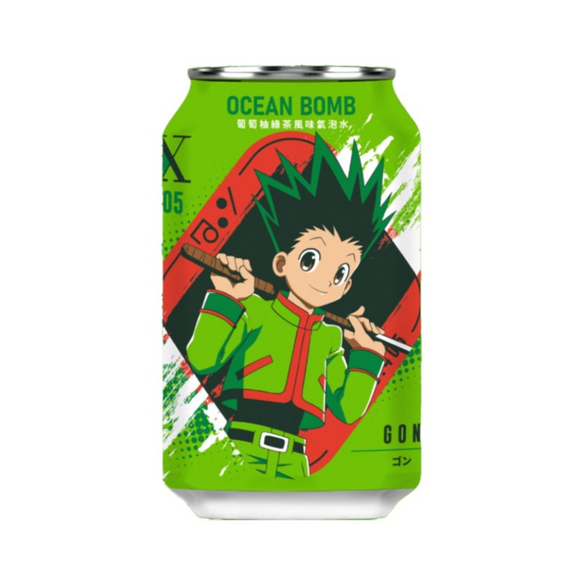 Ocean Bomb- ゴン グレープフルーツ緑茶風味炭酸水 330ml