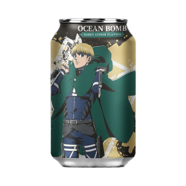 Ocean Bomb- アルミン はちみつゆず風味炭酸水 330ml