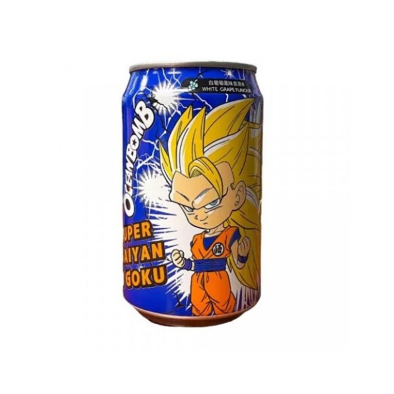 Ocean Bomb- 超サイヤ人3 悟空 ドラゴンボール超 白ぶどう風味炭酸水 330ml