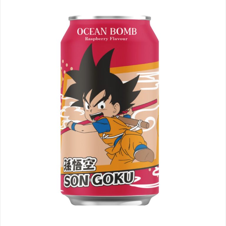 Ocean Bomb- ドラゴンボールDAIMA ラズベリー風味炭酸水 330ml