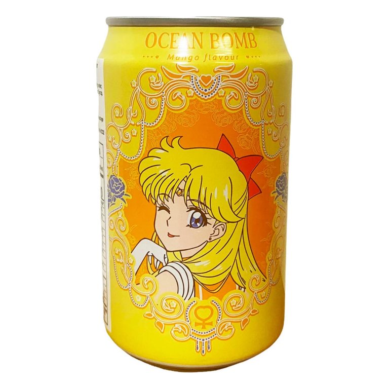 Ocean Bomb- 美少女戦士セーラームーン マンゴー風味炭酸水 330ml