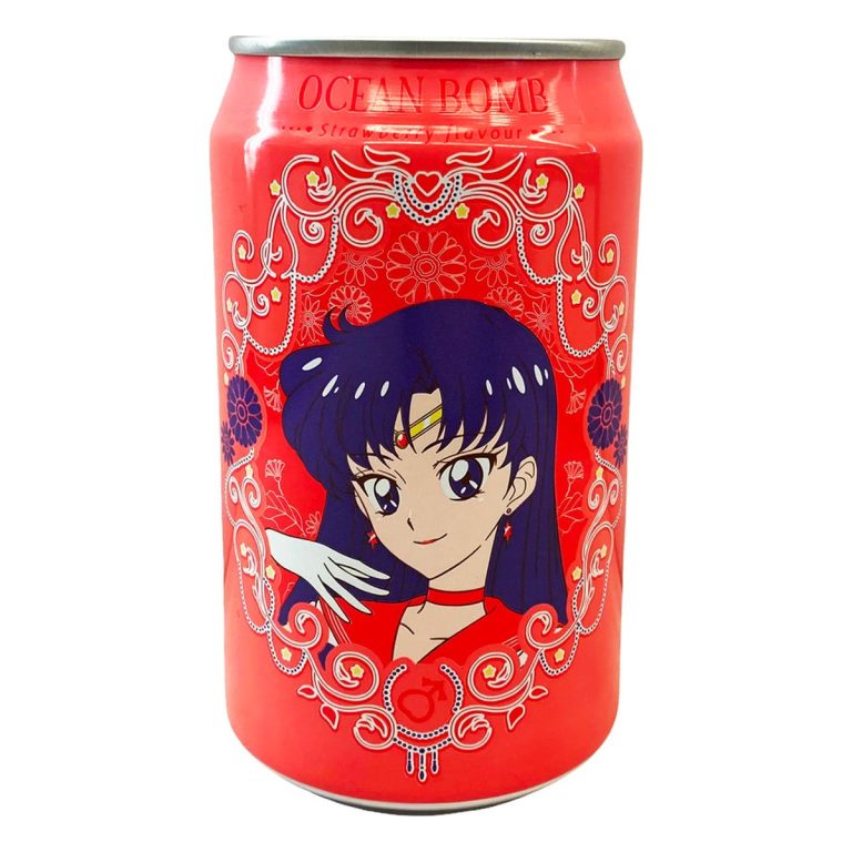 Ocean Bomb- 美少女戦士セーラームーン ストロベリー風味炭酸水 330ml