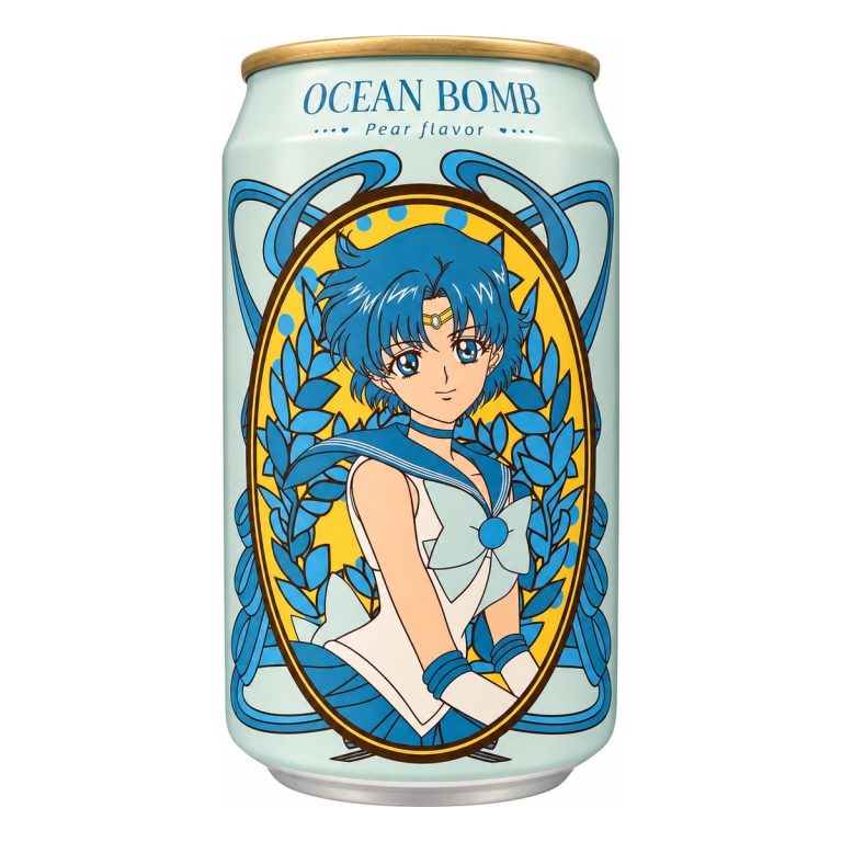 Ocean Bomb- 美少女戦士セーラームーン 梨風味炭酸水 330ml