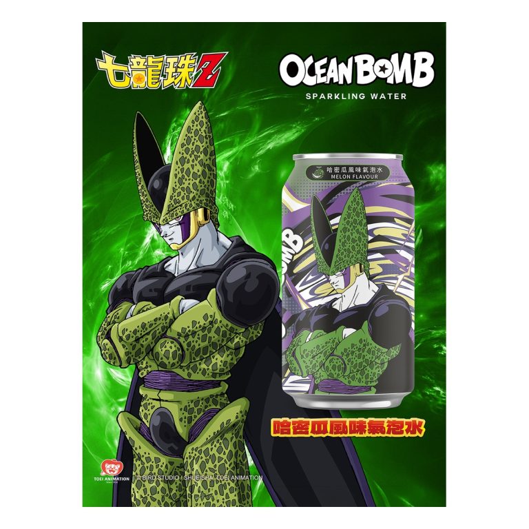Ocean Bomb- ドラゴンボールZ メロン風味炭酸水 330ml