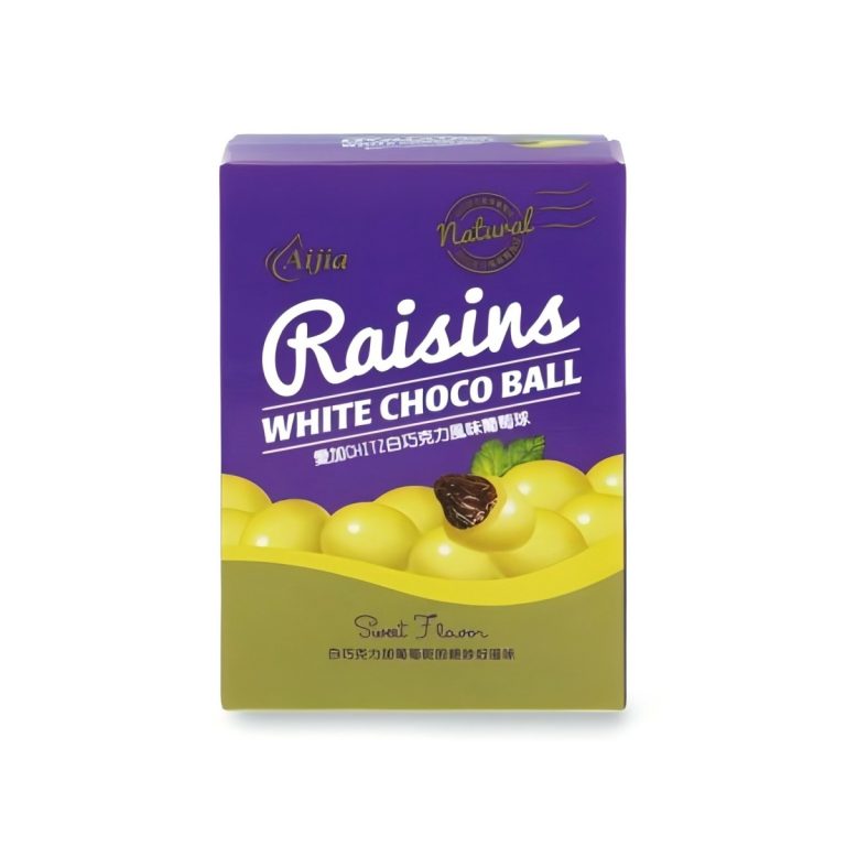 AIJIA- Raisins Choco Ball 45g