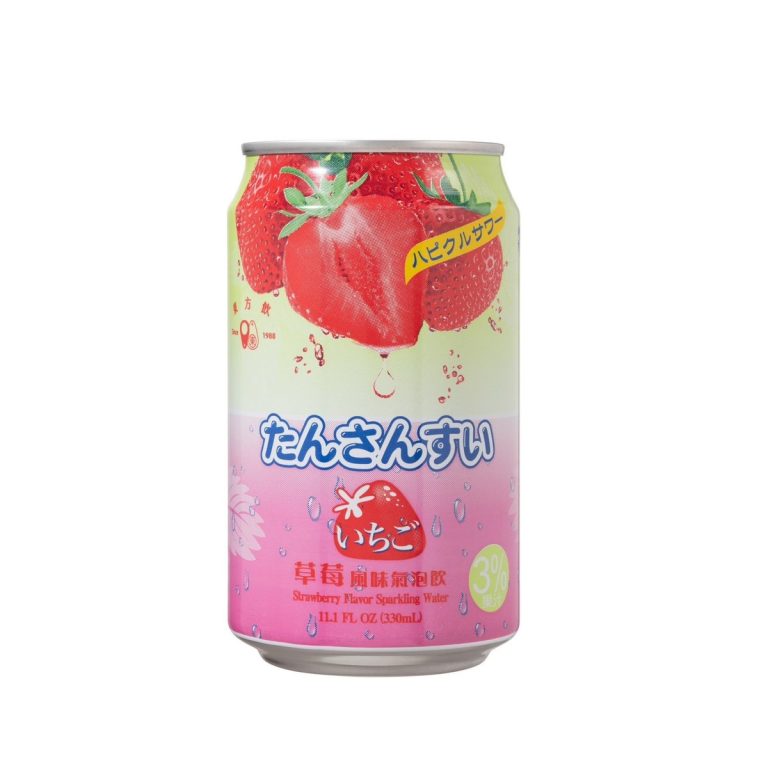 東方飲- いちご風味炭酸飲料 330ml