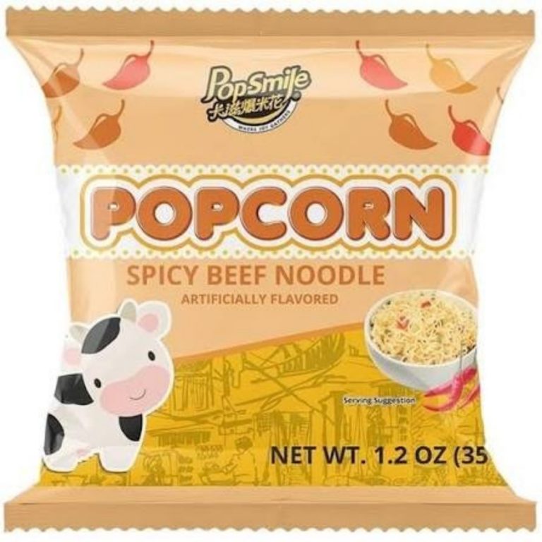 PopSmile- Popcorn Spicy Beef Noodle Flavor 35g