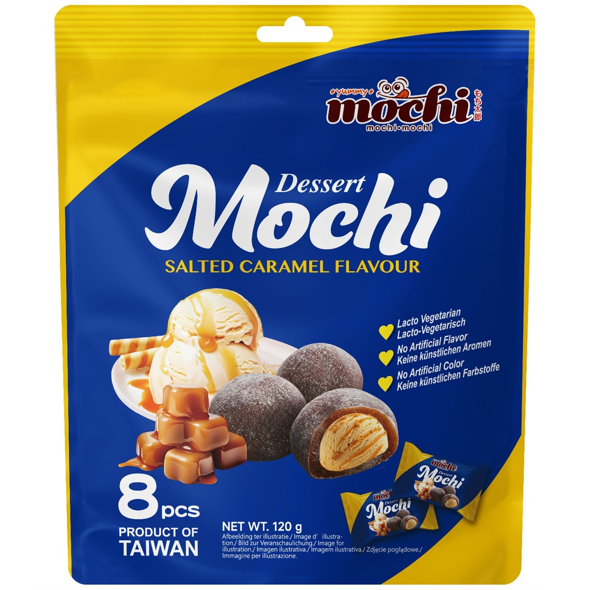 MOCHI MOCHI- 點心麻糬-鹽味焦糖風味 120g