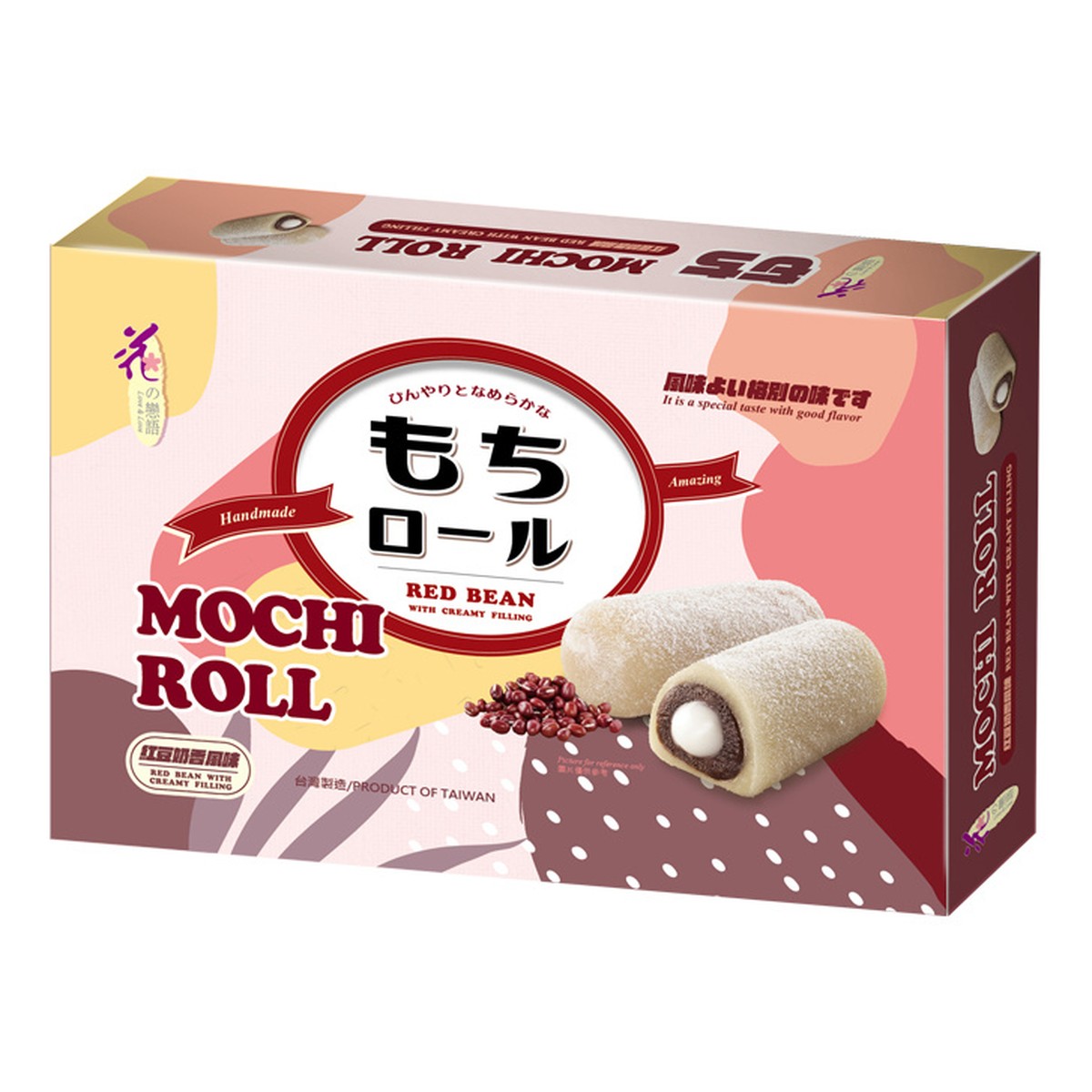 Love&Love- MOCHI ROLL (RED BEAN WITH CREAMY FILLING) 150g