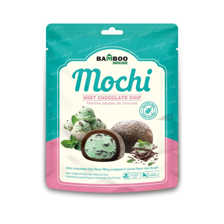 竹葉堂- ミントチョコレートチップ風味大福 (袋入り) 180g