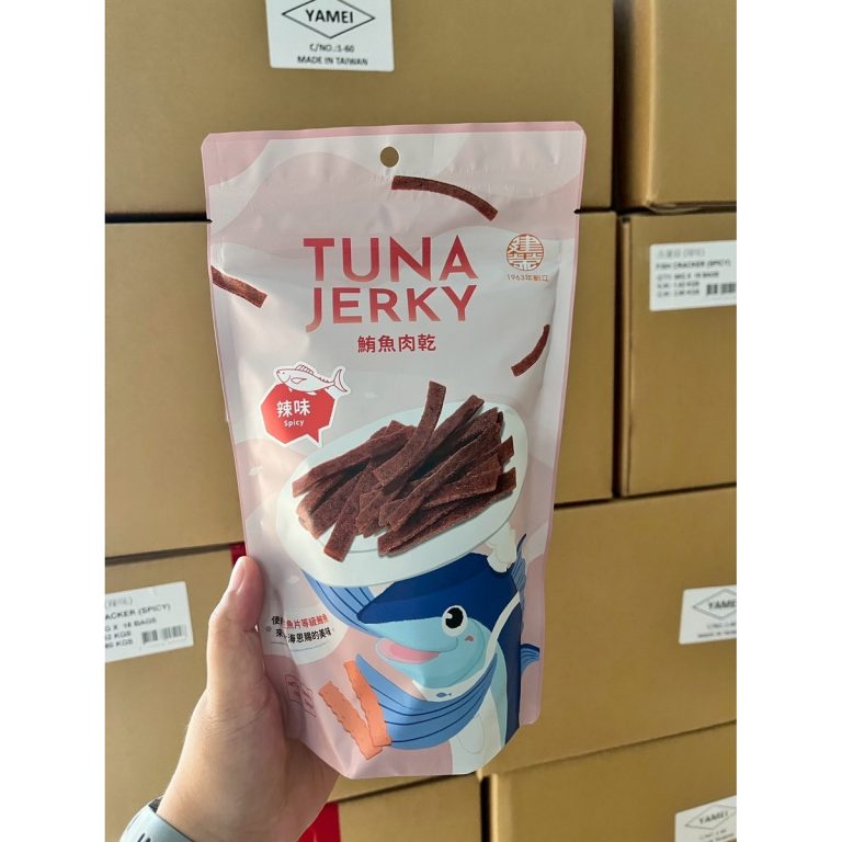 建榮- 鮪魚肉乾-黑胡椒 110g