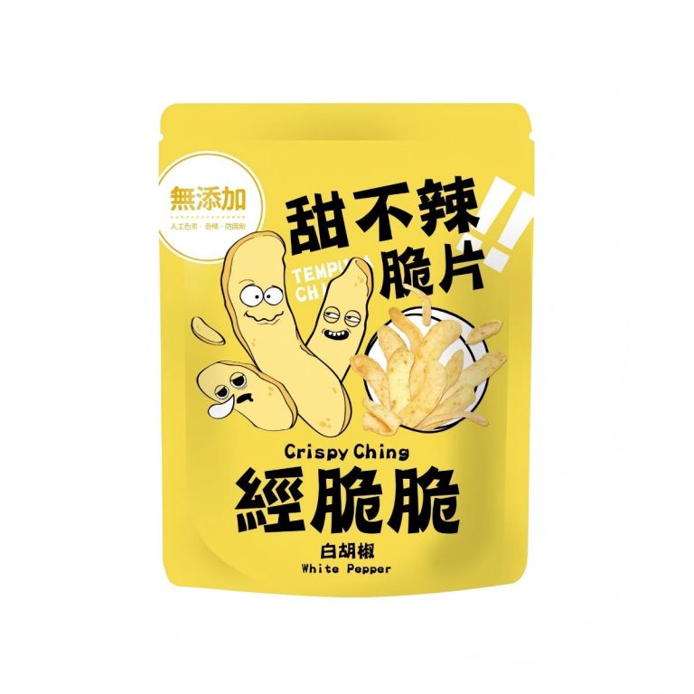 経脆脆- 天ぷらチップス 白胡椒味 45g