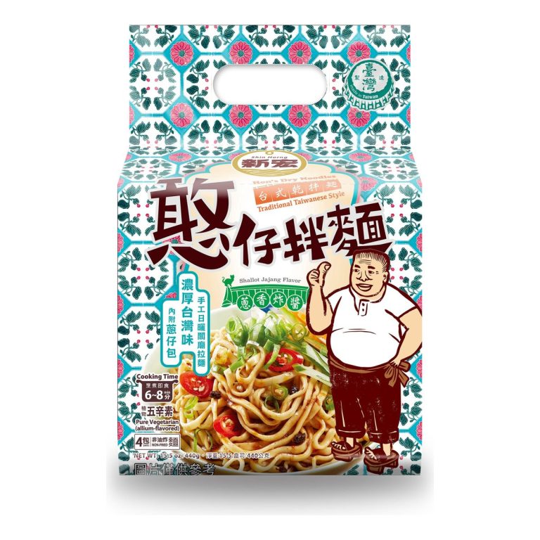 Hon's- Dry Noodles - Shallot Jajang Flavor 440g