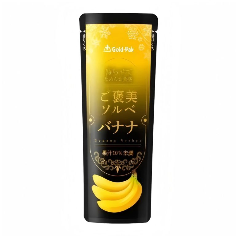 ゴールドパック- ご褒美ソルベ バナナ 80g
