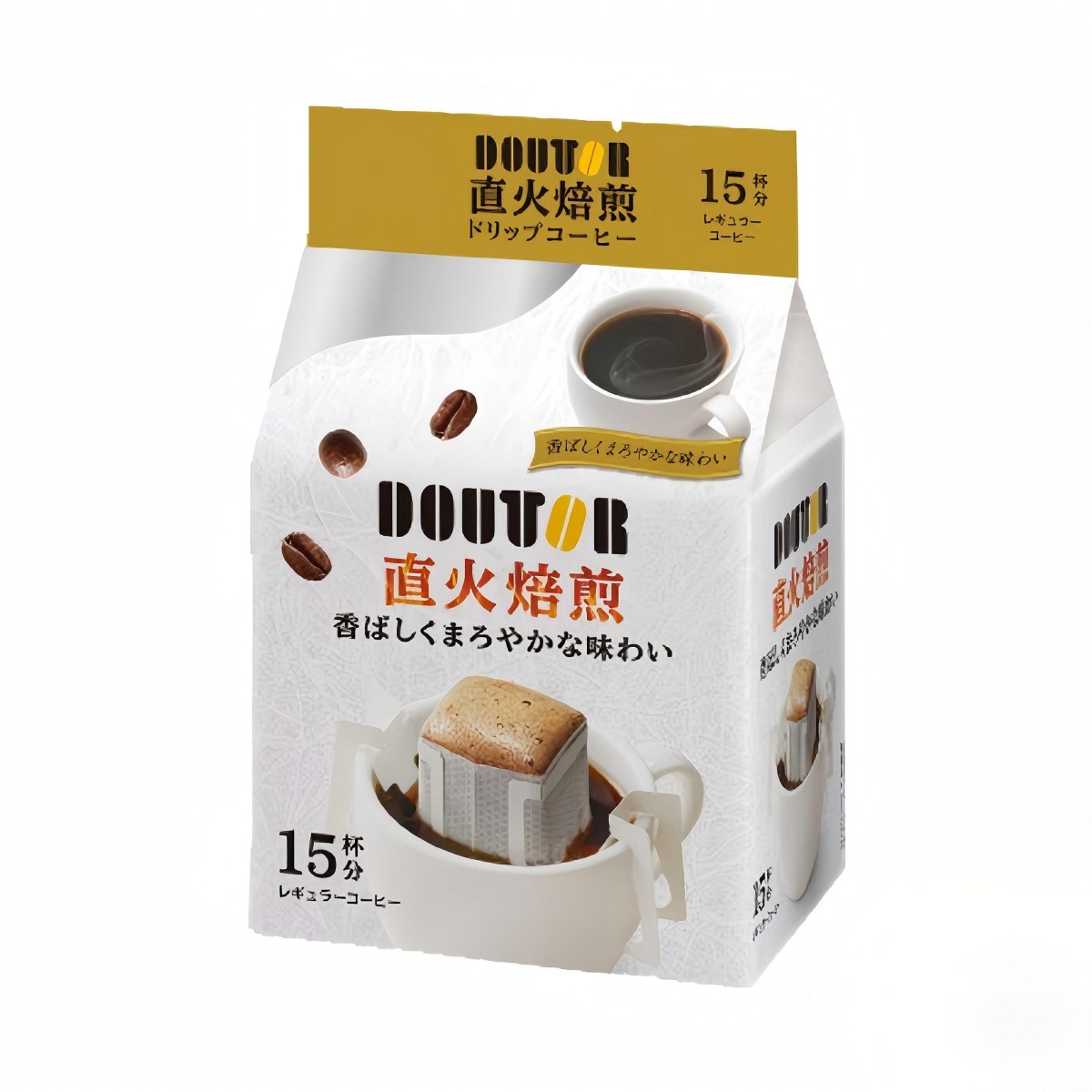 DOUTOR- Direct Fire Roasted Drip Coffee 15 bags