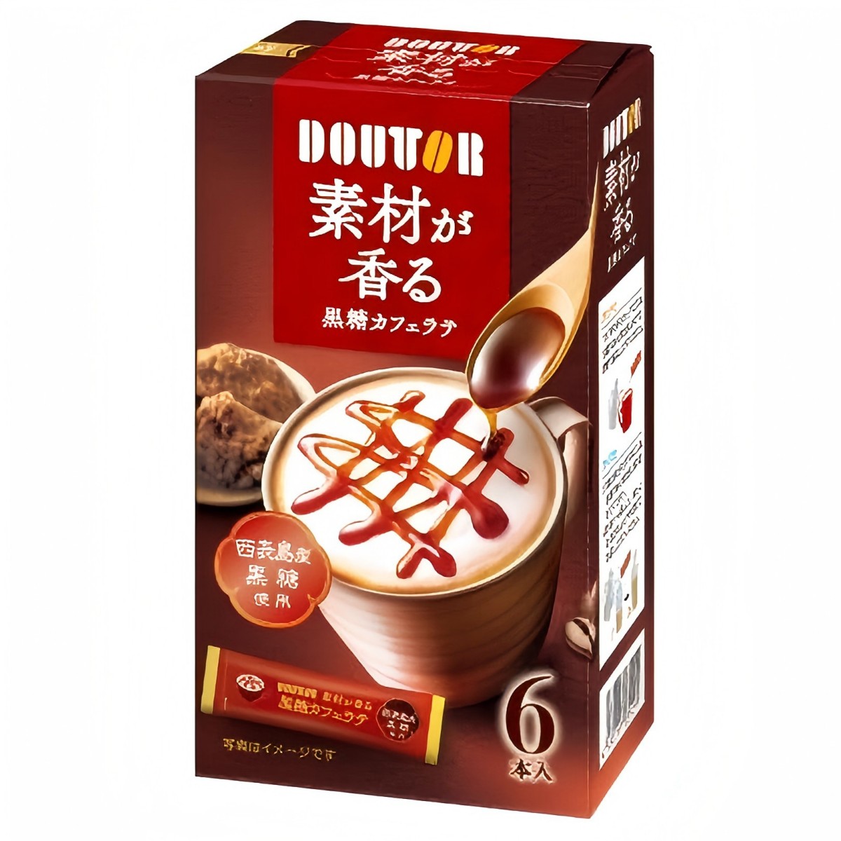 羅多倫咖啡- 黑糖咖啡拿鐵 6本