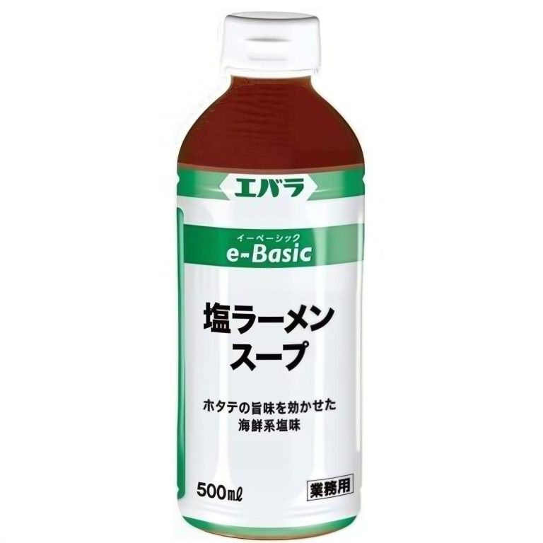 エバラ- e-Basic 塩ラーメンスープ 500ml