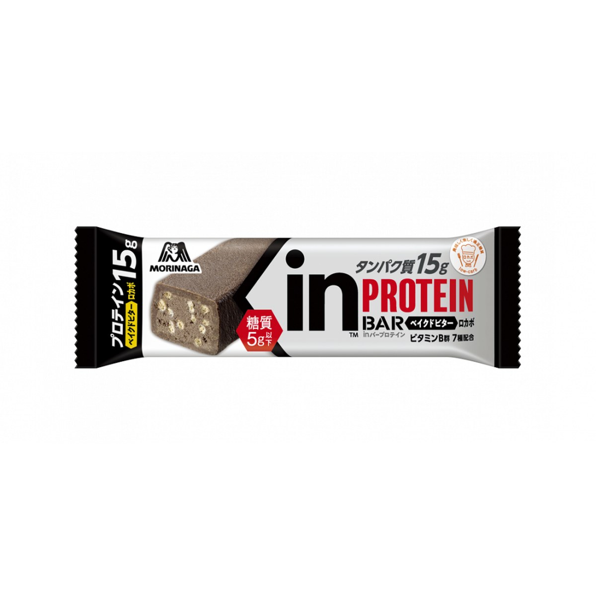 MORINAGA- in Bar Protein (Baked Bitter Chocolate) 43g