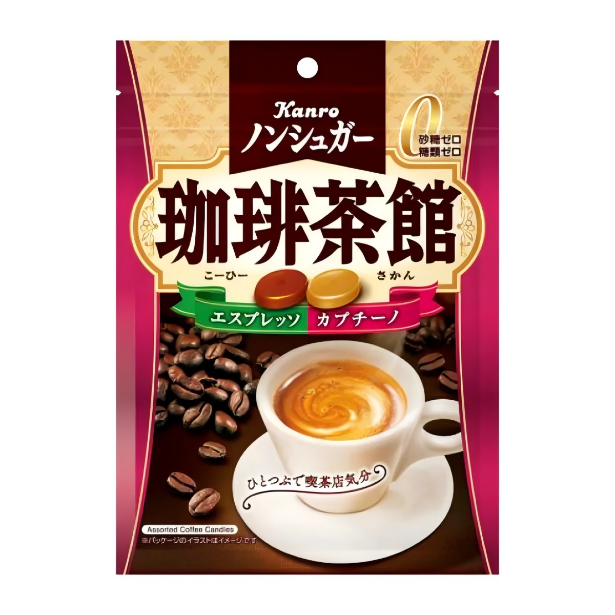 カンロ- ノンシュガー珈琲茶館 72ｇ