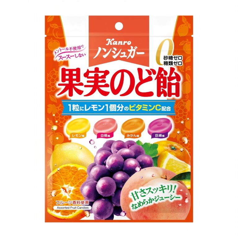 カンロ- ノンシュガー果実のど飴 90g