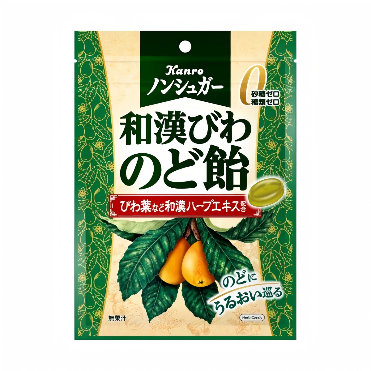 甘樂- 無糖枇杷草本糖 80ｇ
