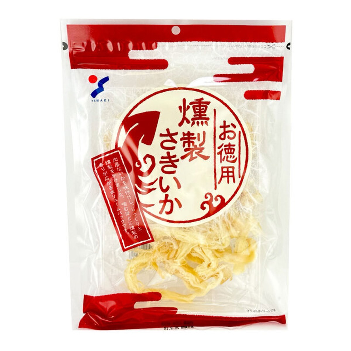 山榮食品- 經濟包煙燻絲魷魚 135g