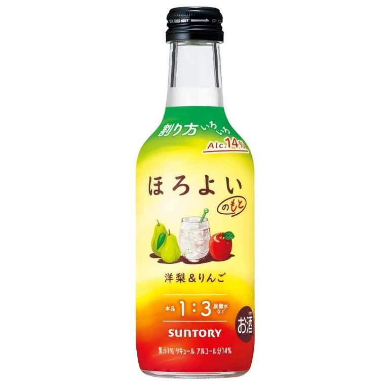 サントリー- ほろよいのもと＜洋梨＆りんご＞２５０ｍｌ瓶