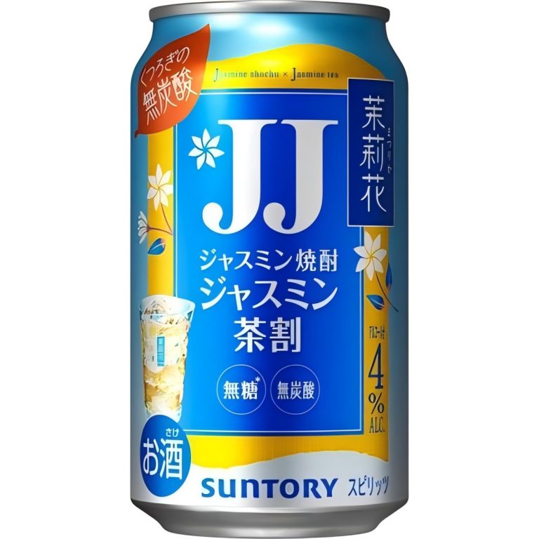 サントリー- 茉莉花＜ジャスミン茶割・ＪＪ＞３３５ｍｌ缶