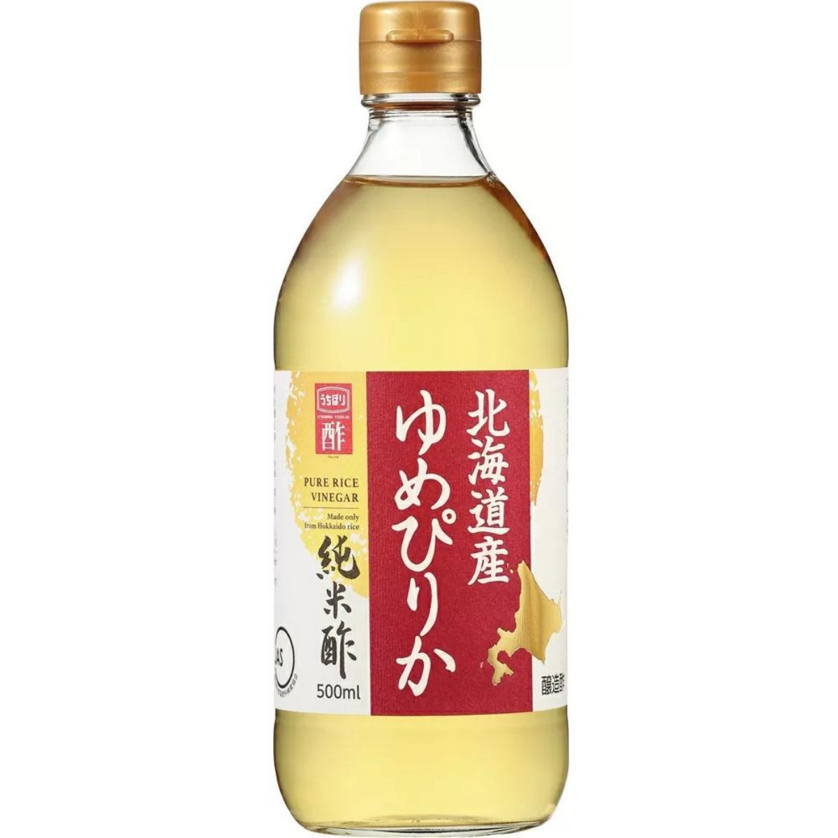 内堀醸造- 北海道産ゆめぴりか純米酢 500ml