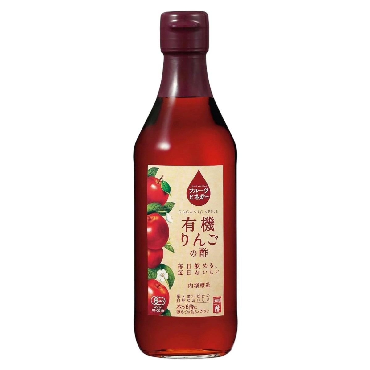 内堀醸造- 有機蘋果水果醋 360ml