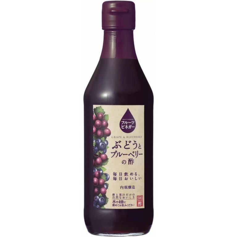 内堀醸造- フルーツビネガーぶどうとブルーベリーの酢 360ml