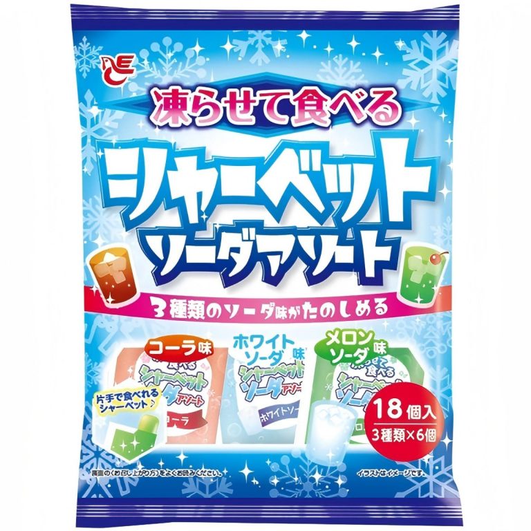 エースベーカリー- 凍らせて食べるシャーベットソーダアソート 375g