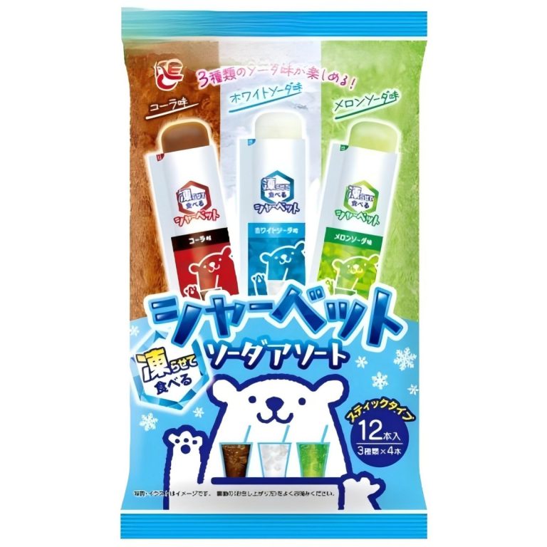 エースベーカリー- 凍らせて食べるスティックシャーベットソーダアソート 445g
