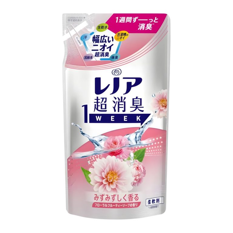 寶僑- 麗諾超消臭1週 (水潤花香果香皂香) (補充包) 380ml