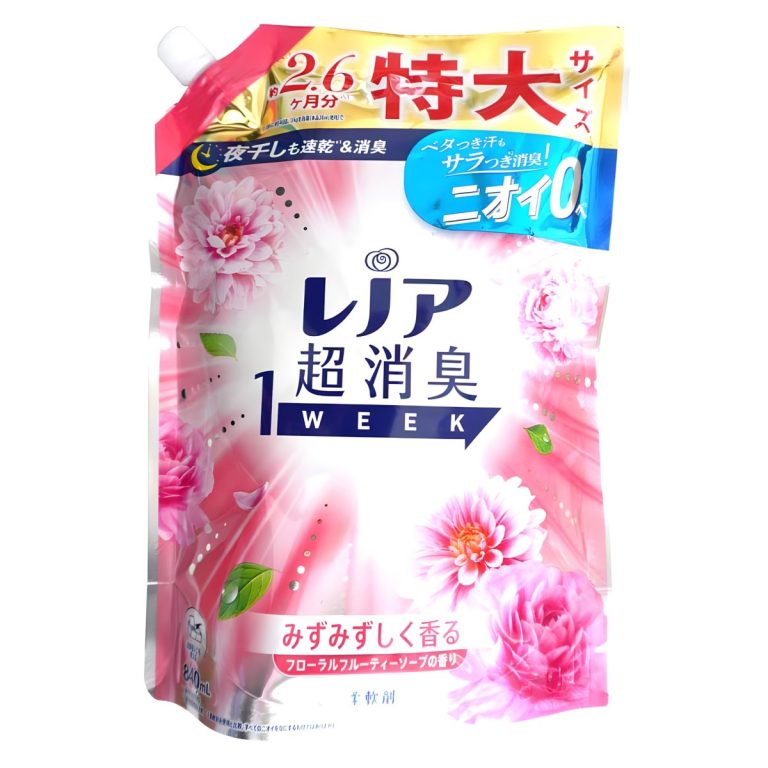 寶僑- 麗諾超消臭1週 (花香果香皂香) (特大補充包) 840ml