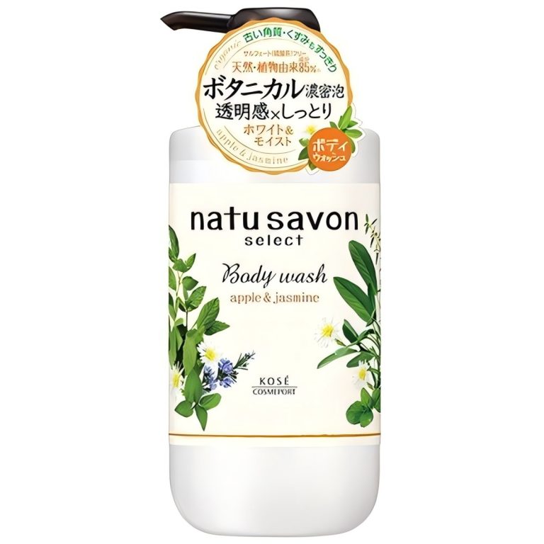 高絲- Softymo NatuSavon Select White 沐浴乳（保濕型／瓶裝） 500ml