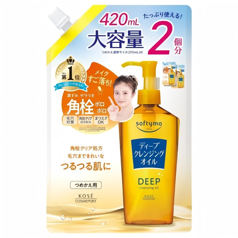 コーセー- ソフティモ ディープ クレンジングオイル つめかえ ４２０ｍＬ