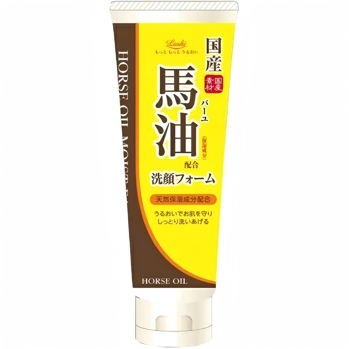 COSMETEX ROLAND- Loshi Moist Aid Horse Oil Moist Face Foam 130g