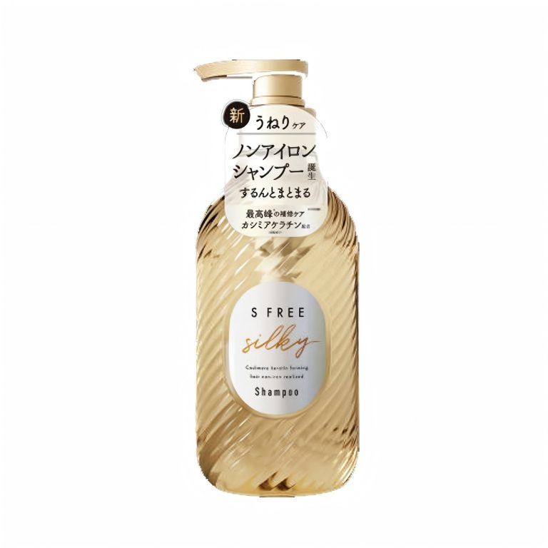 COSMETEX ROLAND- sfree Shampoo Silky Smooth 480ml