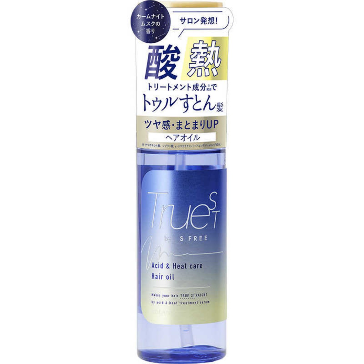 COSMETEX ROLAND- Truest by S FREE Acid&Heat Care Hair Oil 100ml
