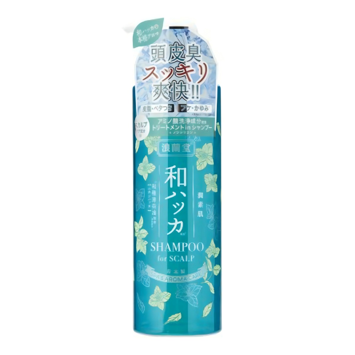 COSMETEX ROLAND- JUNSUHADA Peppermint Scalp Shampoo 485ml