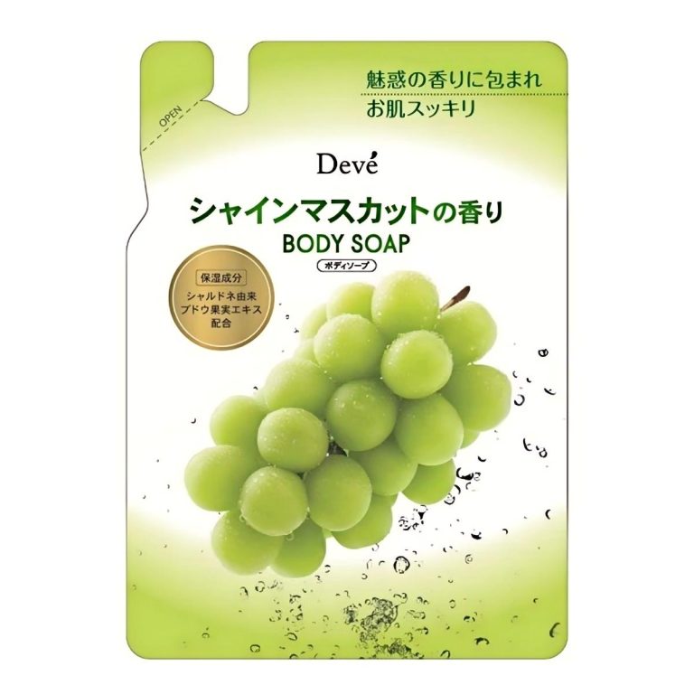 熊野油脂- Dévé 閃耀麝香葡萄香沐浴乳（補充包）