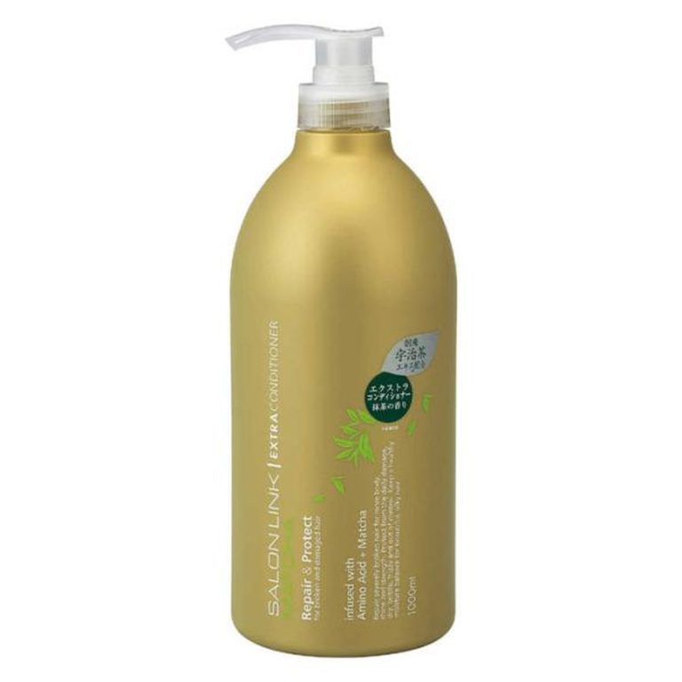 熊野油脂- Salon Link Extra 潤髮乳 抹茶香氛 1,000ml