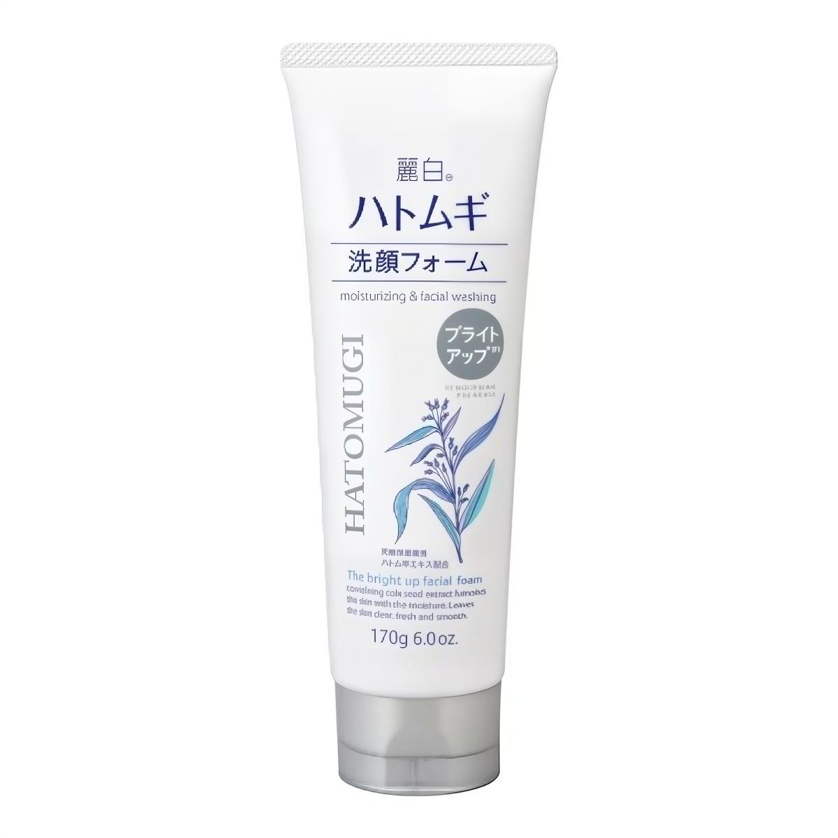 KUMANO YUSHI- Reihaku Hatomugi Bright Up Facial cleansing foam
