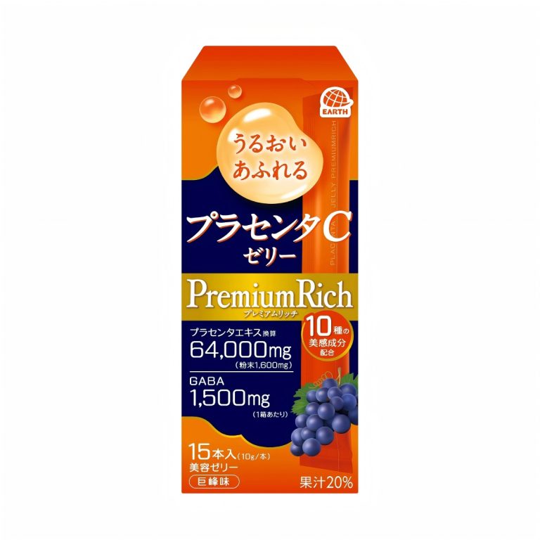 アース製薬- プラセンタＣゼリープレミアムリッチ巨峰 １５本入