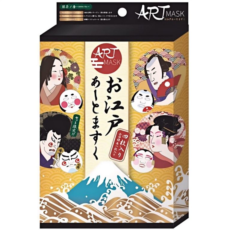 サンスマイル- アートマスク お江戸４枚セット