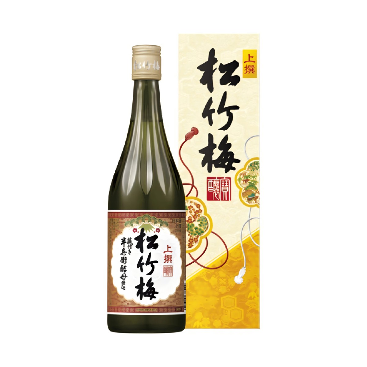 宝酒造- 上撰 松竹梅 カートン入 15% 720ml