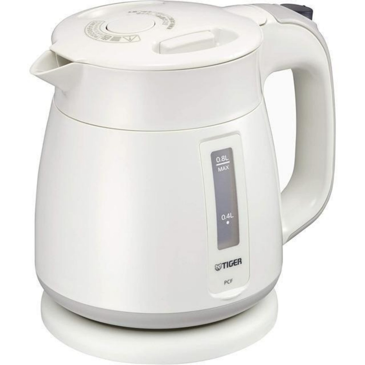 虎牌- 膳魔師電熱水壺 800ml 白色 Wakuko