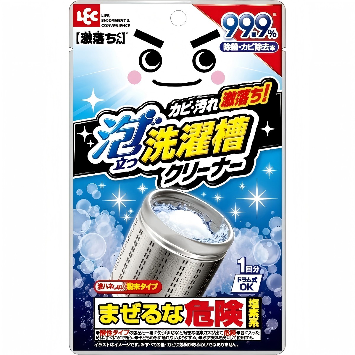 LEC- 激落君起泡式洗衣槽清潔劑