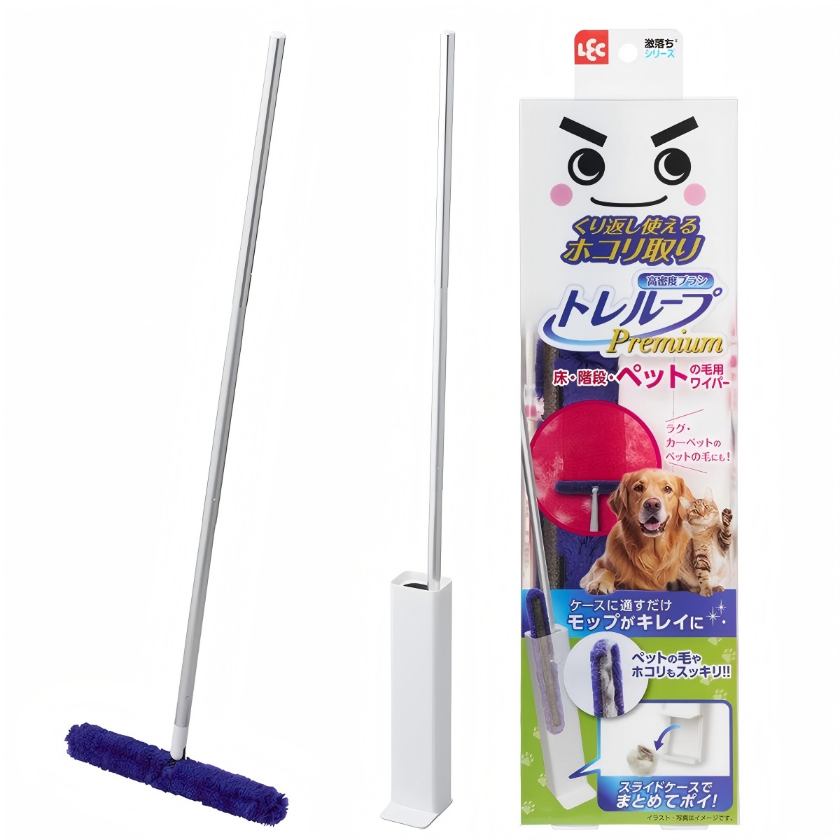 レック- 激落ちくんトレループPRワイパー床・階段・ペットの毛用